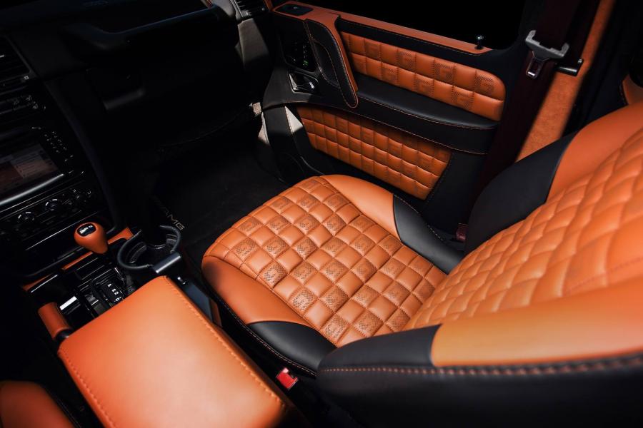 Интерьер Mercedes-Benz G55 AMG by Vilner 2018 года  (фото 4 из 9)